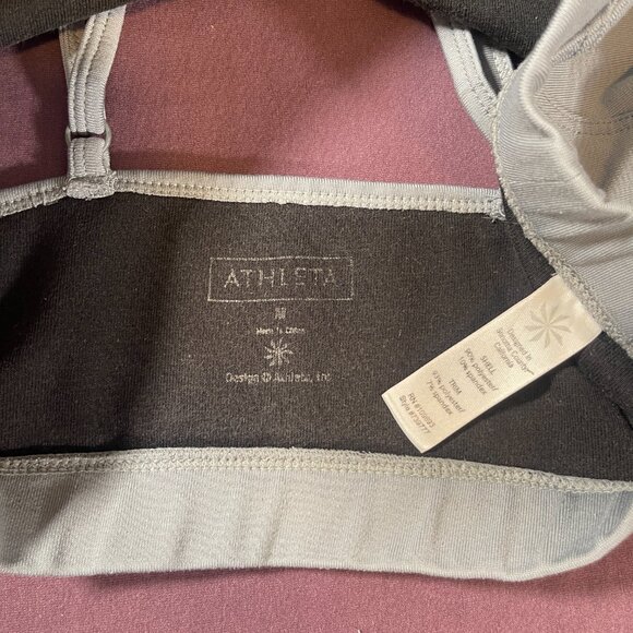 Athleta Sports bra with adjustable straps in olive/green/gray - size medium - Picture 7 of 7